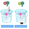 Electric Floating Immersion Water Heater Boiler with Digital Thermometer Pink