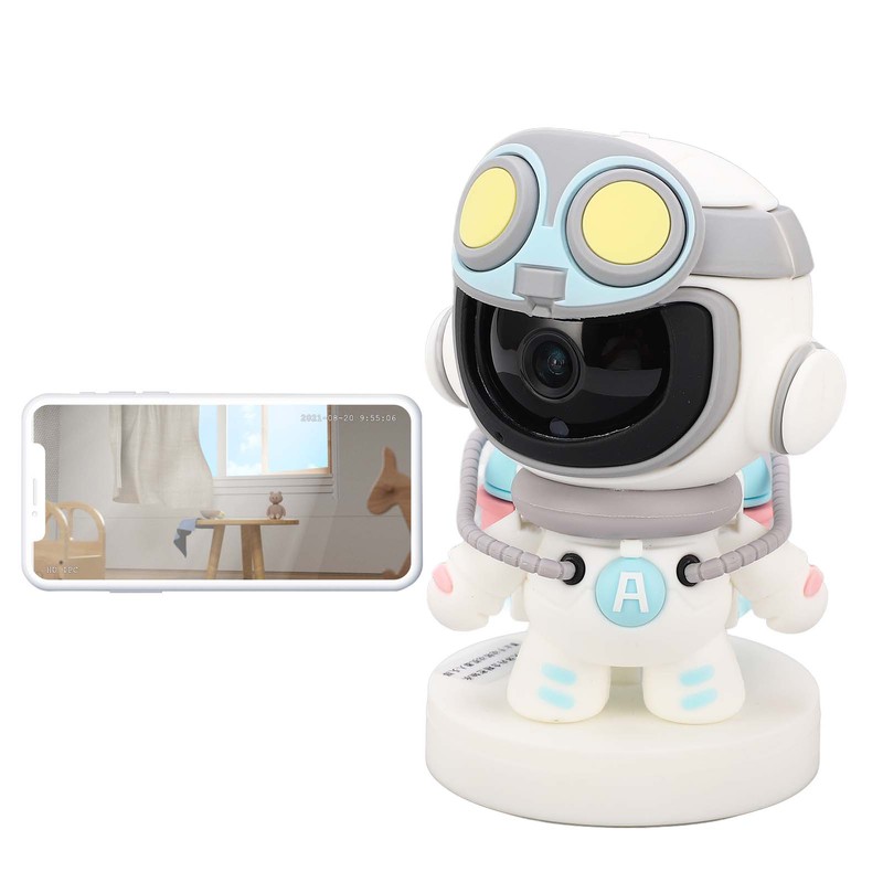 Security Camera Wireless WiFi Spaceman Robot Shape 1080p HD Night