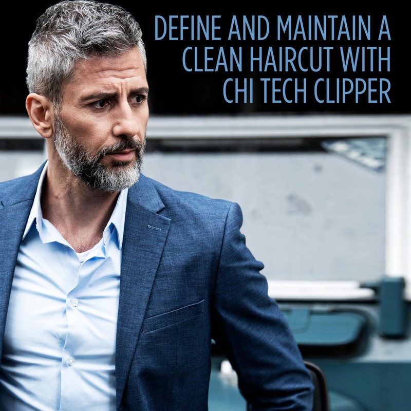 CHI Tech Cordless Precision Clipper, Wireless Hair Clipper for Precision