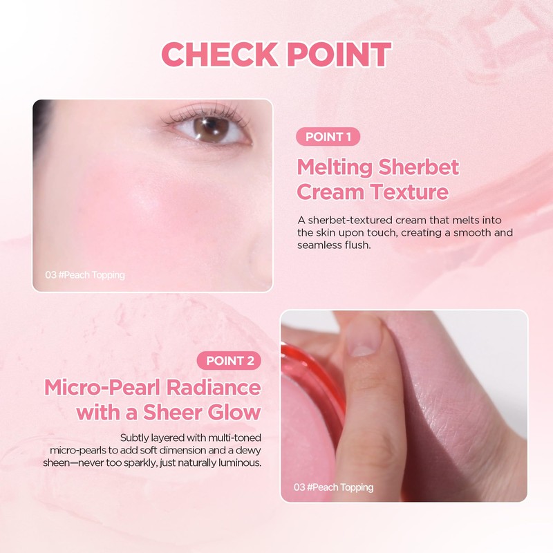 lilybyred Lily by Red Love Beam Sherbet Cheek, Korean Cream