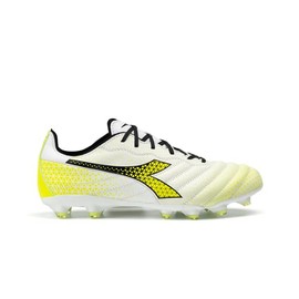 Diadora Brasil Elite 2 LT LP12 Firm Ground Soccer Shoe - Ultra-Soft, Water-Resistant Full-Grain Calfskin Upper, Non-Stretch Fabric Lining, Non-Slip PU Heel Lining, Insole with Flex Points,