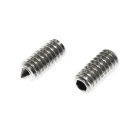 Set Screws Maxmoral 20pcs #8-32 x 3/8" Stainless Steel Cone Point Grub Screw/Set Screws for Door Handle, Bathroom