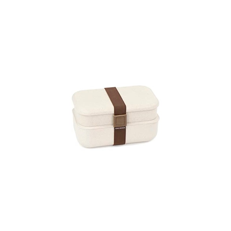 YOKO DESIGN - Wooden Fibre Lunch Box, 2 Layers, 1200