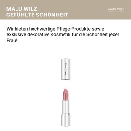 Malu Wilz Lipstick Classic No. 45 Brown Sugar I Lipstick Brown I Lipstick for Intense Colour and Long Shine I Natural Fabrics for Smooth Lips