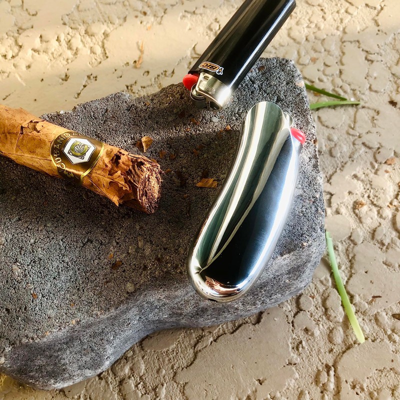 Metal Lighter Case Compatible BIC Lighter Standard Lighter Cover Holder