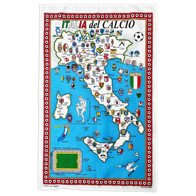 BLU RITMO Kitchen Towel Set, Cotton Kitchen Towels Made in