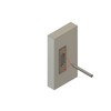Beschläge Hamburg Bauhaus SM 216-970 MPN PVD Sliding Door Fitting