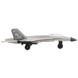 DCD McDonnell Douglas F/A-18C Hornet Fighter Aircraft Gray 'United States Navy' Diecast Model Airplane Metal for Runway Section