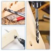 2 Pcs 9.5mm Pocket Hole Drill Bits, High Speed Steel