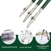 Verazquy 3Pcs Masking Fluid Pen Set, Adjustable Ruling Pen for