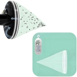 LYCNAGOGUE Fan Anti-Mosquito Screen, Fan Safety Cover, Fan dust Cover, Anti-Mosquito Screen, Mosquito Killer, Suitable for Floor Fan, Table Fan