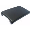 Kar Designers Real Leather Black Center Console Lid Armrest Cover