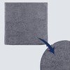Microfiber Cleaning Cloth Grey - 12 Pcs (12.5"x12.5") - High
