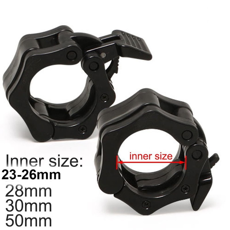 HemeraPhit Barbell Collar Locks 1" or 2" Barbell Clamp Weight
