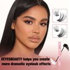 Veyesbeauty Lash Bond and Seal Waterproof 2 in 1 Cluster