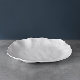 Beatriz-Ball VIDA Nube Large Oval Platter (White/ 11.75-inches)