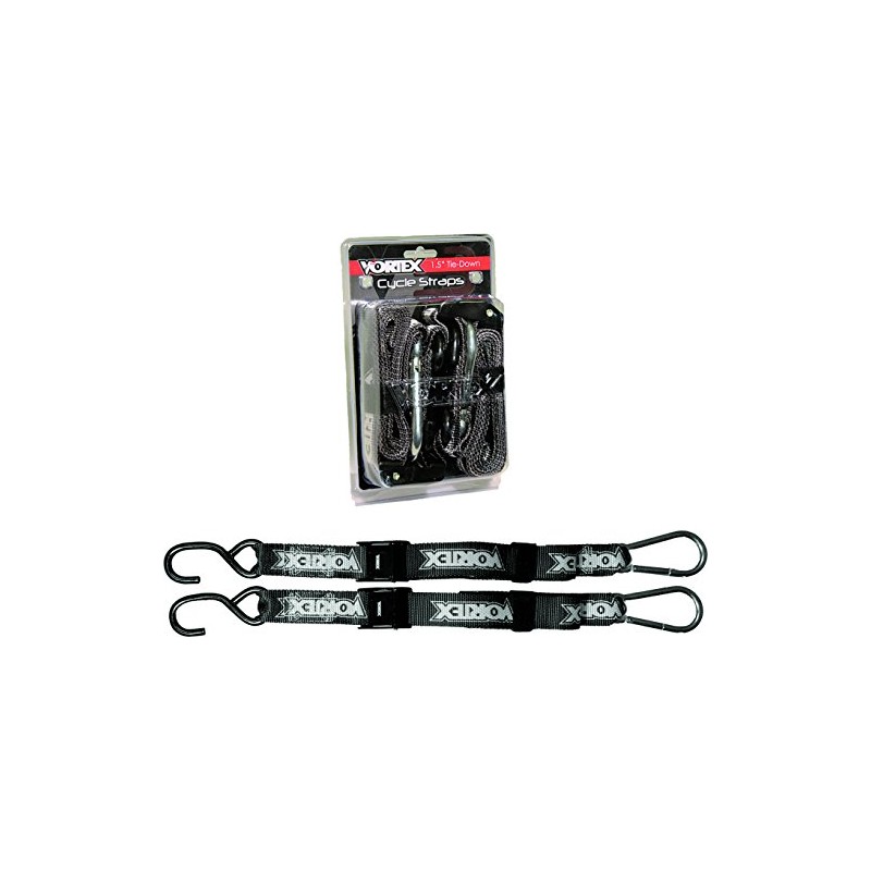 Vortex Tie Downs (1.5 Inch) (Black)