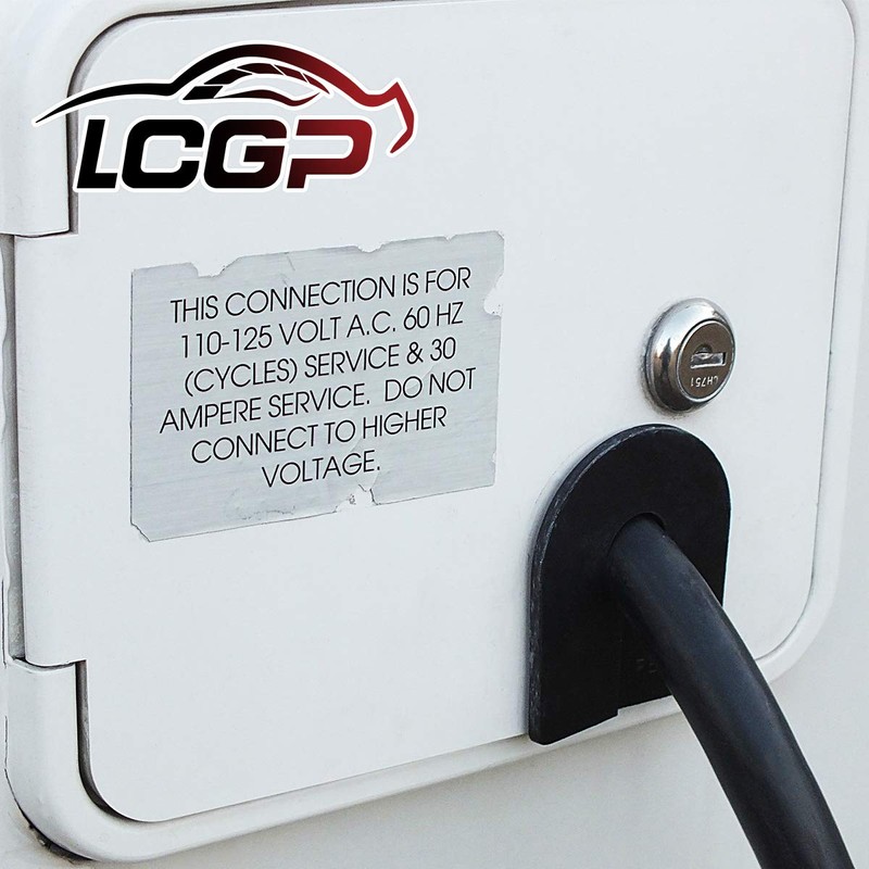 LCGP RV Access Door Electrical Cord Trailer Power Cord Cable