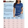 MAGCOMSEN Women's Athletic Shirts Ultra Lightweight Running Shirts Dry Fit