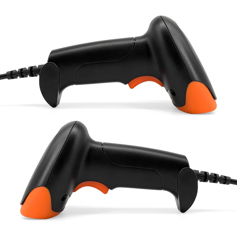 Handheld 1D/2D/QR Barcode Scanner USB Wired Bar Reader Manual /