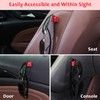 ToBeQueen Sunglass Holder for Car Dash,Eyeglasses Hanger for car,Glasses Holder