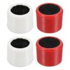 PATIKIL Round Billiard Cue Tip Sander, 4 Pack Rubber Cue