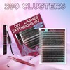 Mayhug Eyelash Extensions Set, 30 + 40D Lash Extension Set,
