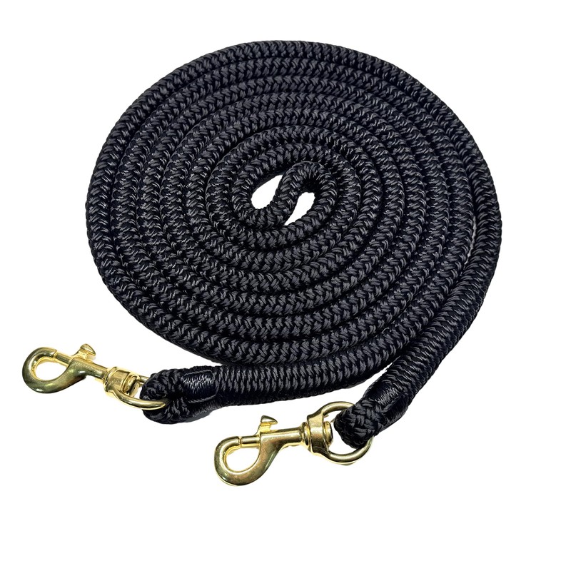 Kabahorze Horse Rein with Snaps, 1/2" Diameter x 10 FT,