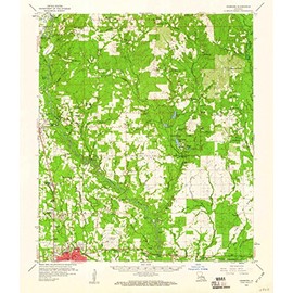 Louisiana Maps - 1959 Hammond, LA - USGS Historical Topographic Wall Art : 24in x 30in, Large Wall Art Map