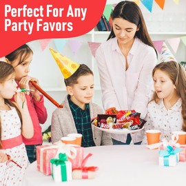 Assorted Chocolate Candy Mix - Individually Wrapped Milk, Dark, and White Chocolates - 5lb Bulk Variety Pack for Snacking, Sharing, and Gifting - Ideal for Home, Office, and Events