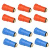 Construction Plug Set 1/2 Inch with Brass Thread and Zero