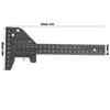 Woodworking Scribing Ruler Aluminum Alloy TType Scriber Carpentry Measuring Marking