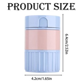 3-in-1 Pill Crusher, Pill Crusher for Tablets, Tablet Crusher for Pills, Pill Cutters for Tablets UK, Pill Cutter, Pill Cutter for Small Pills, Tablet Cutter for Pills, for Elderly and Pets