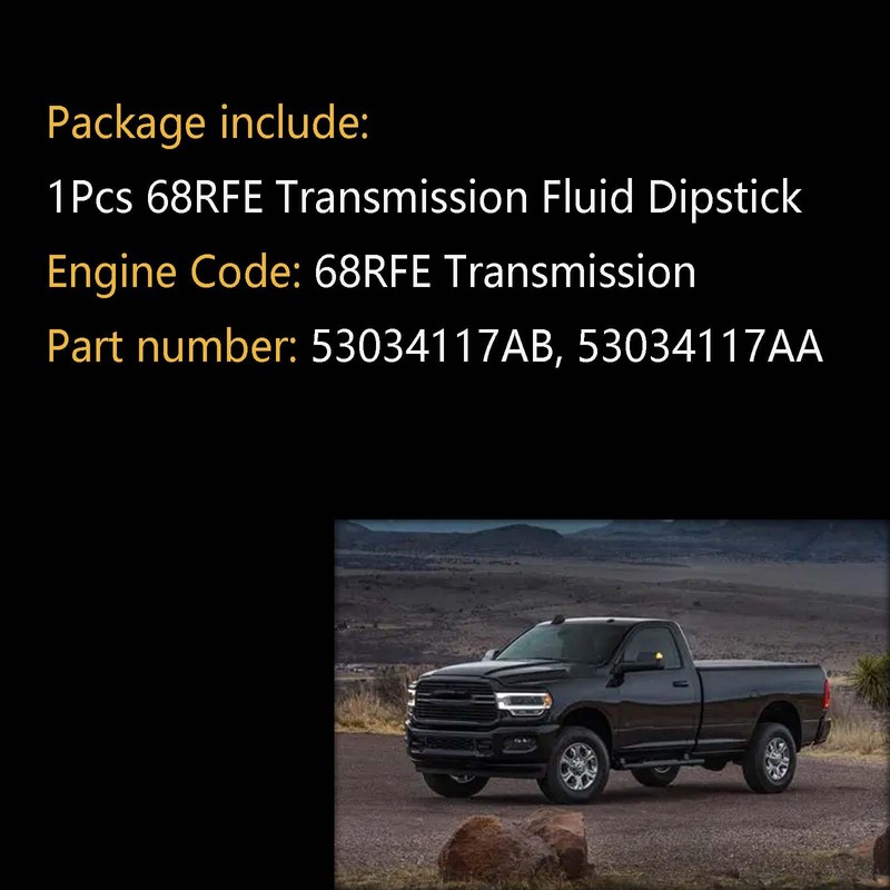 AUCERAMIC 68RFE Transmission Fluid Dipstick Fit Dodge Ram 2500 3500