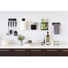 Yamazaki 7128 Magnetic Kitchen Paper Holder, Black, Approx. W 2.4