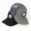 LED Baseball Cap Rechargeable Headlamp Hat Summer Breathable Adjustable Hat