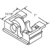 WRS 11/16" x 1" Sliding Window Roller Assembly
