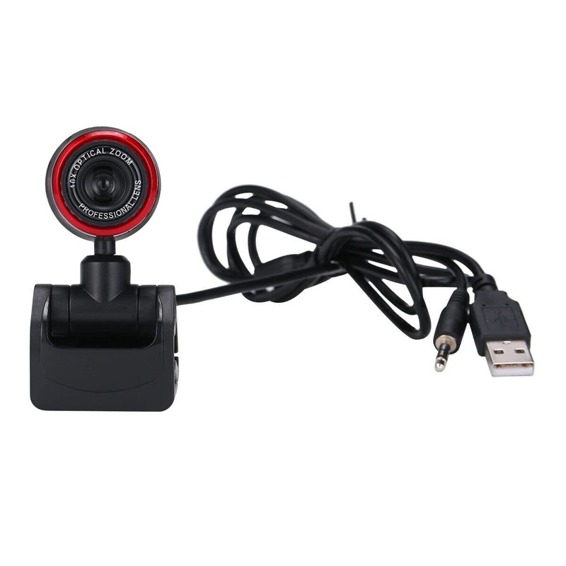 BRAVECOW HD Webcam USB Computer Web Camera For PC Laptop