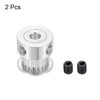 sourcing map 2 x 20 Teeth 6 mm Bore Control