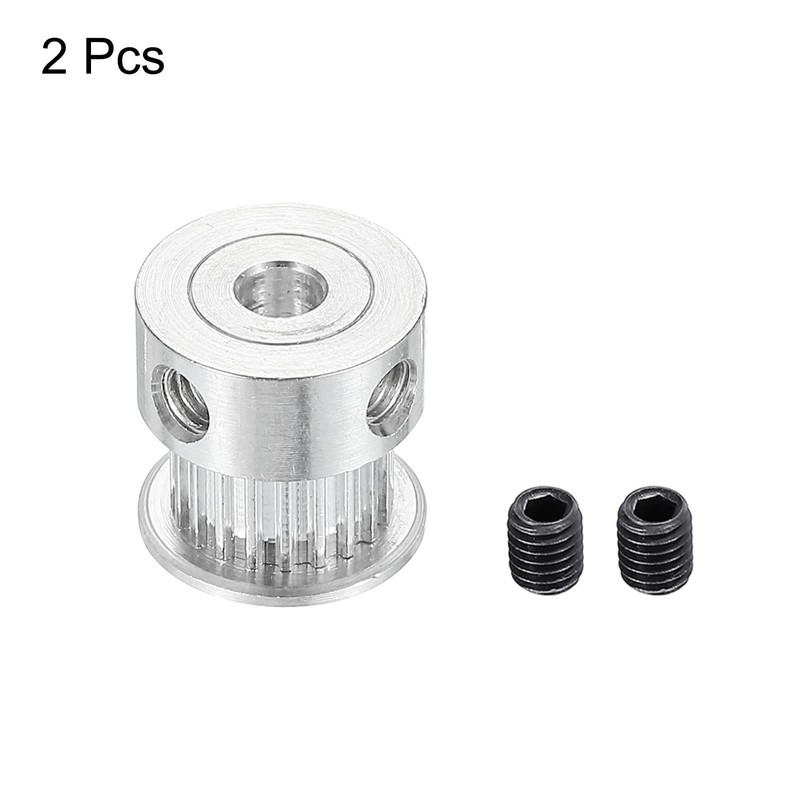 sourcing map 2 x 20 Teeth 6 mm Bore Control