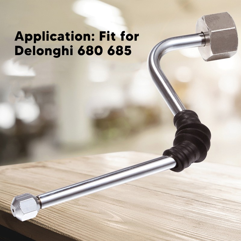 Stainless Steel Steam Wand Coffee Machine Steam Tube for DeLonghi