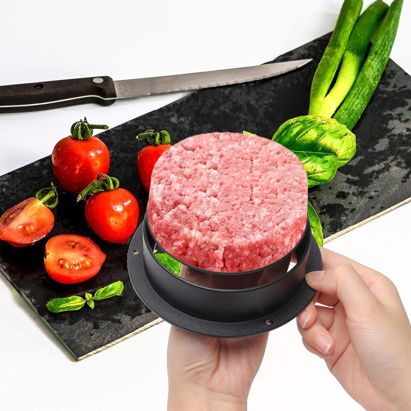 Luxiv 3 in 1 Burger Press, Hamburger Patty Maker Stuffed