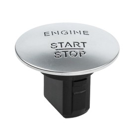 Keyless Start Stop Button Keyless-Go for Mercedes W205 W176 W246 S204 W204 for 2215450714 Silver