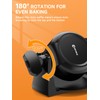 Waffle Maker, 1400W Double Belgian Waffle Iron 180° Flip, 8