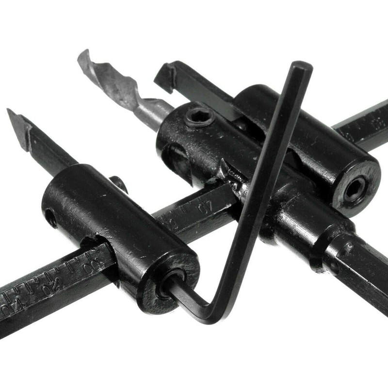 30-300mm Adjustable Circle Hole Cutter Hole Saw Drill Bit Round