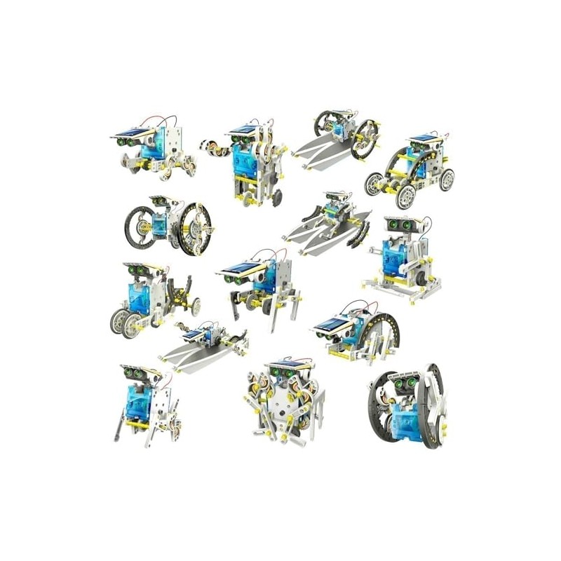 14 in 1 Solar Robot