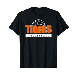 Tigers Volleyball Team - Tiger Mascot Sport Gift Idea T-Shirt