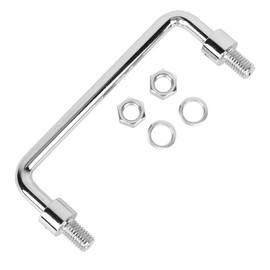 Telituny Stainless Steel Handle Stainless Steel Industrial Handle Cabinet Door Handle Long Pull Cell Phone Cabinet Handle Metal Parts for Furniture Cabinets Wardrobes Tool Boxes 120mm/4.7"