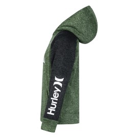 Hurley Boys' One and Only Pullover Hoodie, Dutch Green, 4