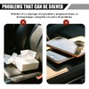 Bittwee Car Center Console Armrest Pillow, 4 in 1 Vehicle